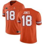 Men's Florida Gators #18 Jalon Jones NCAA Jordan Brand Orange Authentic Stitched College Football Jersey WZN5262ZJ